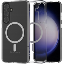 Σκληρή Διάφανη Θήκη MagSafe - Samsung Galaxy S24 Plus - Spacecase Clear MagSafe - Transparent (5905719107154)