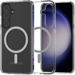 Spacecase Clear MagSafe - Σκληρή Διάφανη Θήκη MagSafe - Samsung Galaxy S23 FE - Transparent (5905719107178)