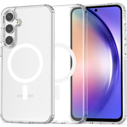 Σκληρή Διάφανη Θήκη MagSafe - Samsung Galaxy A55 - Tech-Protect FlexAir Hybrid - Clear (5906203692248)