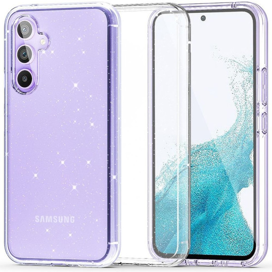 Tech-Protect FlexAir Hybrid - Σκληρή Διάφανη Θήκη - Samsung Galaxy S23 FE - Glitter (9319456607031)