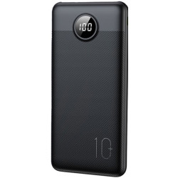 Veger PowerBank L10S με Ψηφιακή Οθόνη LED - Φορητή Μπαταρία Φόρτισης με 2 x USB-Α / 1 x Type-C - 10.000mAh - 20W - Black (W1105PD)