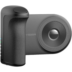 Veger SnapCam PowerBank - PowerBank 5.000 mAh με Ασύρματη Φόρτιση MagSafe 5W & Mαγνητική Λαβή Τηλεφώνου / Βάση με Χειριστήριο Bluetooth για Selfie - Black (W0569)