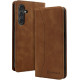 Θήκη Πορτοφόλι - Samsung Galaxy S24 Plus - Bodycell Book Case - Brown (5206015073533)