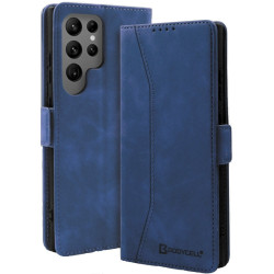 Θήκη Πορτοφόλι - Samsung Galaxy S24 Ultra - Bodycell Book Case - Blue (5206015073564)