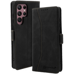 Θήκη Πορτοφόλι - Samsung Galaxy S24 Ultra - Bodycell Book Case - Black (5206015073557)