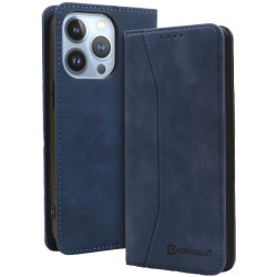 Bodycell Book Case - Θήκη Πορτοφόλι - Apple iPhone 15 Pro - Blue (5206015073366)