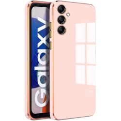 Θήκη Σιλικόνης - Samsung Galaxy S24 - Bodycell Gold Plated - Pink (5206015074172)