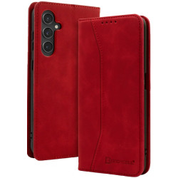 Θήκη Πορτοφόλι - Samsung Galaxy S24 - Bodycell Book Case - Red (5206015073502)