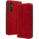 Θήκη Πορτοφόλι - Samsung Galaxy S24 Plus - Bodycell Book Case - Red (5206015073540)