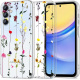 Διάφανη Θήκη Σιλικόνης - Samsung Galaxy A55 - Tech-Protect FlexAir Plus - Garden Floral (5906203692231)