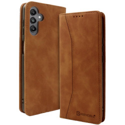 Bodycell Book Case - Θήκη Πορτοφόλι - Samsung Galaxy M34 5G - Brown (5206015073458)