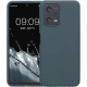 KWmobile Soft Flexible Rubber Cover - Θήκη Σιλικόνης Xiaomi Redmi Note 12 5G / Poco X5 - Dark Slate (60889.202)