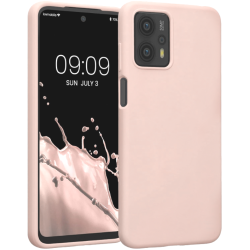 KWmobile Soft Flexible Rubber Cover - Θήκη Σιλικόνης Motorola Moto G13 / G23 - Dusty Pink (60842.10)