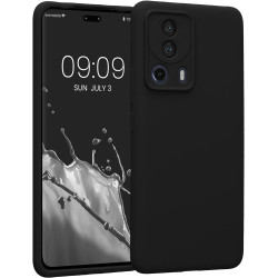 KWmobile Soft Flexible Rubber Cover - Θήκη Σιλικόνης Xiaomi 13 Lite με Πλαίσιο Κάμερας - Black (61166.01)