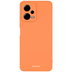 Spacecase Silicone Case - Θήκη Σιλικόνης Xiaomi Redmi Note 12 5G / Poco X5 - Orange (5905123475351)