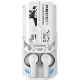 Recci REP-W51 Razor Wireless Earbuds - Ασύρματα Ακουστικά Bluetooth με Θήκη Φόρτισης - White (6955482518809)