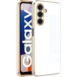 Bodycell Gold Plated - Θήκη Σιλικόνης Samsung Galaxy A05s - White (5206015074028)