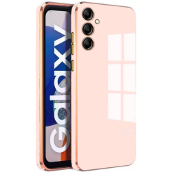 Bodycell Gold Plated - Θήκη Σιλικόνης Samsung Galaxy S23 FE - Pink (5206015074134)