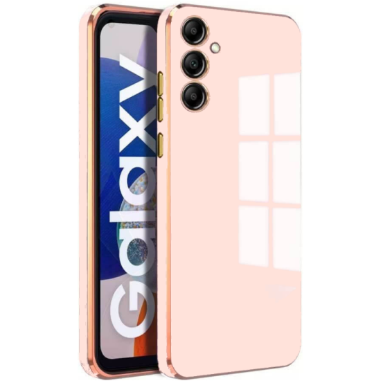 Bodycell Gold Plated - Θήκη Σιλικόνης Samsung Galaxy S23 FE - Pink (5206015074134)