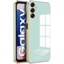 Bodycell Gold Plated - Θήκη Σιλικόνης Samsung Galaxy M34 5G - Mint Green (5206015074080)