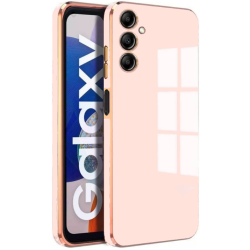 Bodycell Gold Plated - Θήκη Σιλικόνης Samsung Galaxy M34 5G - Pink (5206015074097)