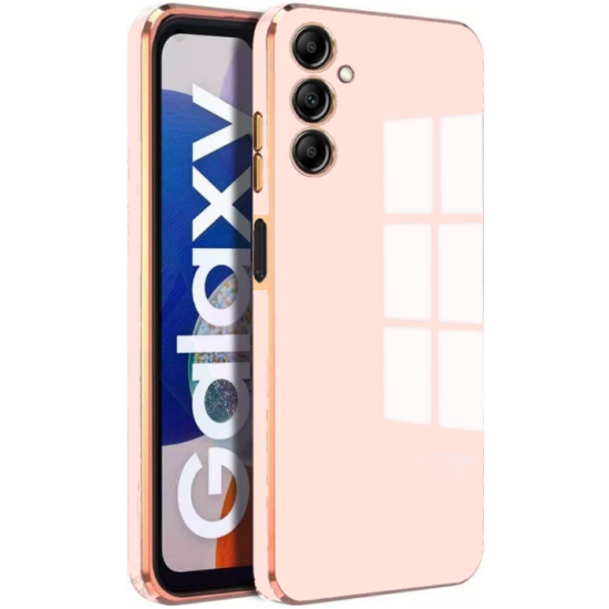 Bodycell Gold Plated - Θήκη Σιλικόνης Samsung Galaxy M34 5G - Pink (5206015074097)