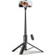 Tech-Protect L08S - Ασύρματο Bluetooth Selfie Stick και Τρίποδο με Τηλεχειριστήριο - Black (5906302308286)