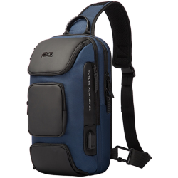 Bange 7086 - Ανδρικό Τσαντάκι Ώμου / Χιαστί Crossbody - 9L - Blue