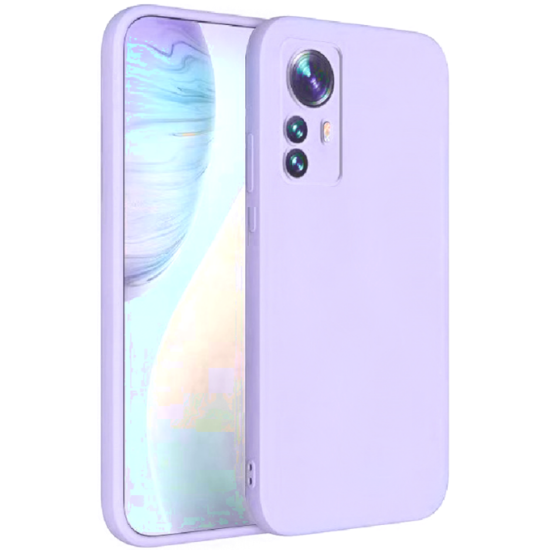 Bodycell Square Liquid Θήκη Σιλικόνης - Xiaomi 12 Pro 5G - Light Blue (5206015005237)