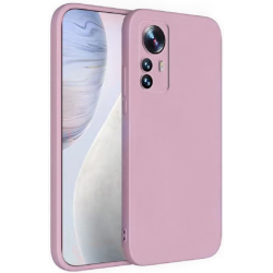 Bodycell Square Liquid Θήκη Σιλικόνης - Xiaomi 12 Pro 5G - Light Violet (5206015003332)