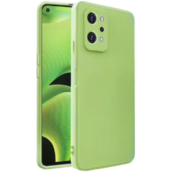 Bodycell Square Liquid Θήκη Σιλικόνης - Realme GT Neo 2 - Light Green (5206015003400)