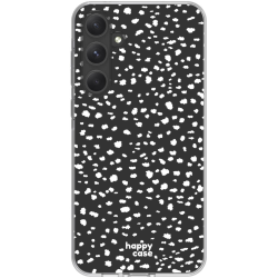HappyCase Διάφανη Θήκη Σιλικόνης Samsung Galaxy A54 - Dots Print (8719246407796)