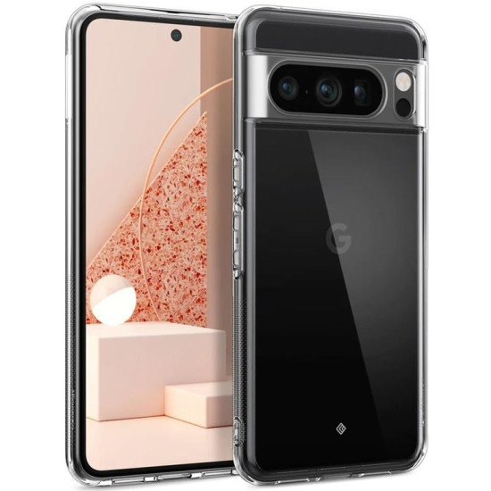 Caseology Capella - Διάφανη Ανθεκτική Σκληρή Θήκη - Google Pixel 8 Pro - Crystal Clear (ACS06333)