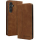Θήκη Πορτοφόλι - Samsung Galaxy A55 - Bodycell Book Case - Brown (5206015074868)