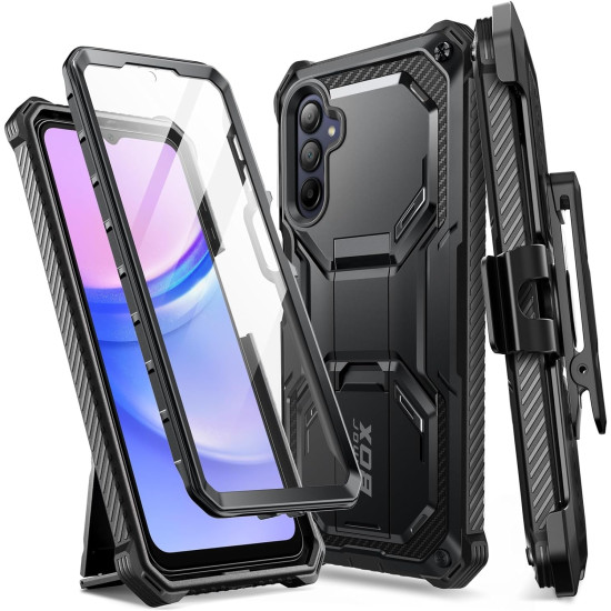 Ανθεκτική Θήκη - Samsung Galaxy A15 - Supcase i-Blason Armorbox - Black (843439139619)
