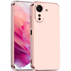 Bodycell Gold Plated - Θήκη Σιλικόνης Xiaomi Redmi 13C 4G / Poco C65 - Pink (5206015074578)