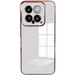 Θήκη Σιλικόνης - Xiaomi 14 - Bodycell Gold Plated - White (5206015074349)