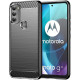 Techsuit Carbon Silicone - Θήκη Σιλικόνης Motorola Moto G71 5G - Black (5949419031166)