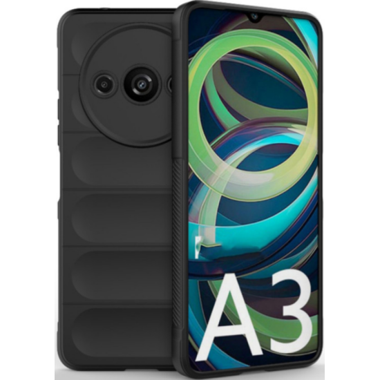 Θήκη Σιλικόνης - Xiaomi Redmi A3 - Techsuit Magic Shield - Black (5949419114043)