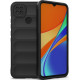 Techsuit Magic Shield - Θήκη Σιλικόνης Xiaomi Redmi 9C - Black (5949419117884)