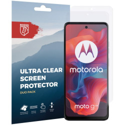 Μεμβράνη Προστασίας Οθόνης - Motorola Moto G04 - Rosso Ultra Clear Screen Protector - 2 Τεμάχια (8719246447372)