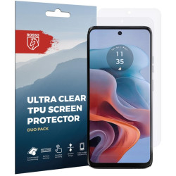 Μεμβράνη Προστασίας Οθόνης - Motorola Moto G34 - Rosso Ultra Clear Screen Protector - 2 Τεμάχια (8719246443763)
