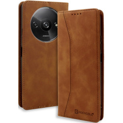 Θήκη Πορτοφόλι - Xiaomi Redmi A3 - Bodycell Book Case - Brown (5206015074981)