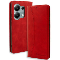 Θήκη Πορτοφόλι - Xiaomi Redmi Note 13 Pro 4G / Poco M6 Pro 4G - Bodycell Book Case - Red (5206015074936)