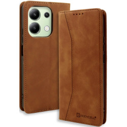 Θήκη Πορτοφόλι - Xiaomi Redmi Note 13 4G - Bodycell Book Case - Brown (5206015074899)