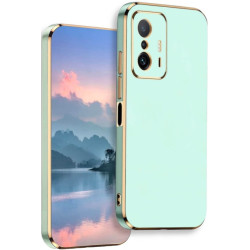 Bodycell Gold Plated - Θήκη Σιλικόνης Xiaomi 11T / 11T Pro - Mint Green (5206015071508)
