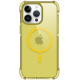 Prodigee Safetee Neo + Mag - Σκληρή Ανθεκτική Ημιδιάφανη Θήκη MagSafe - Apple iPhone 15 Pro - Lemon (IPH15P-6.1-NEOM-LMN)