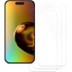 KWmobile Crystal Clear Screen Protector - Μεμβράνη Προστασίας Οθόνης - Apple iPhone 15 Pro - 3 Τεμάχια - Transparent (62023.1)