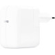 Official Apple 30W USB-C Power Adapter New - Ταχυφορτιστής Ταξιδιού / Αντάπτορας με 1 x Type-C - 30W - White (MW2G3ZM/A)