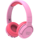 Kiddoboo Bluetooth Headphones Flamingo - Ασύρματα / Ενσύρματα Ακουστικά Κεφαλής για Παιδιά με Ασφαλή Μέγιστη Ένταση Ήχου / LED Φωτισμό & 1 x Θύρα Jack 3.5mm - Pink (KBHB02-PNK)